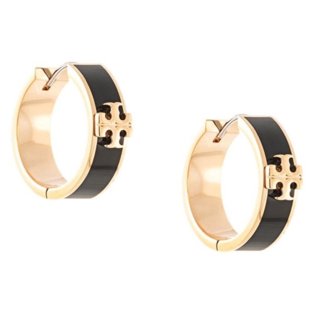 Tory Burch Kira Huggie Hoop Earrings